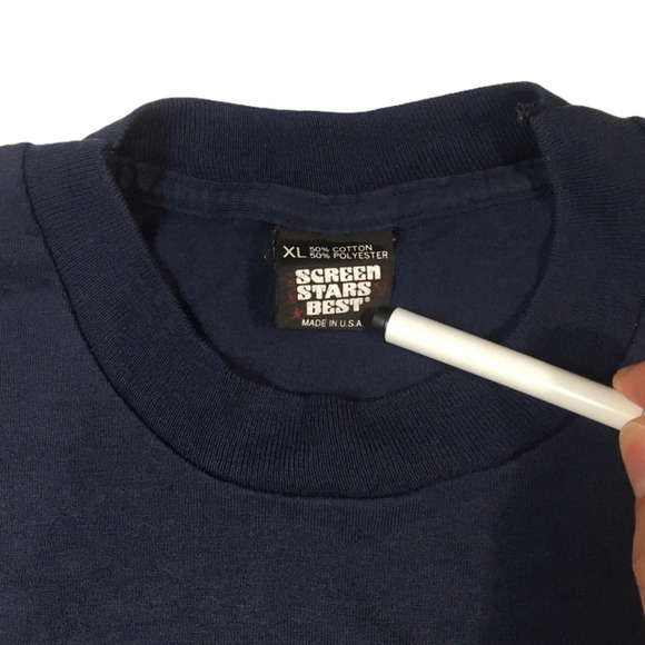 WS286 Women’s Vintage Screen Stars Hearts T Shirt XL - Picture 5 of 6